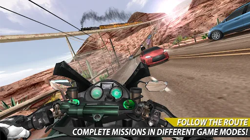 Moto Rider In Traffic Screenshots