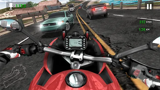 Moto Rider In Traffic Screenshots