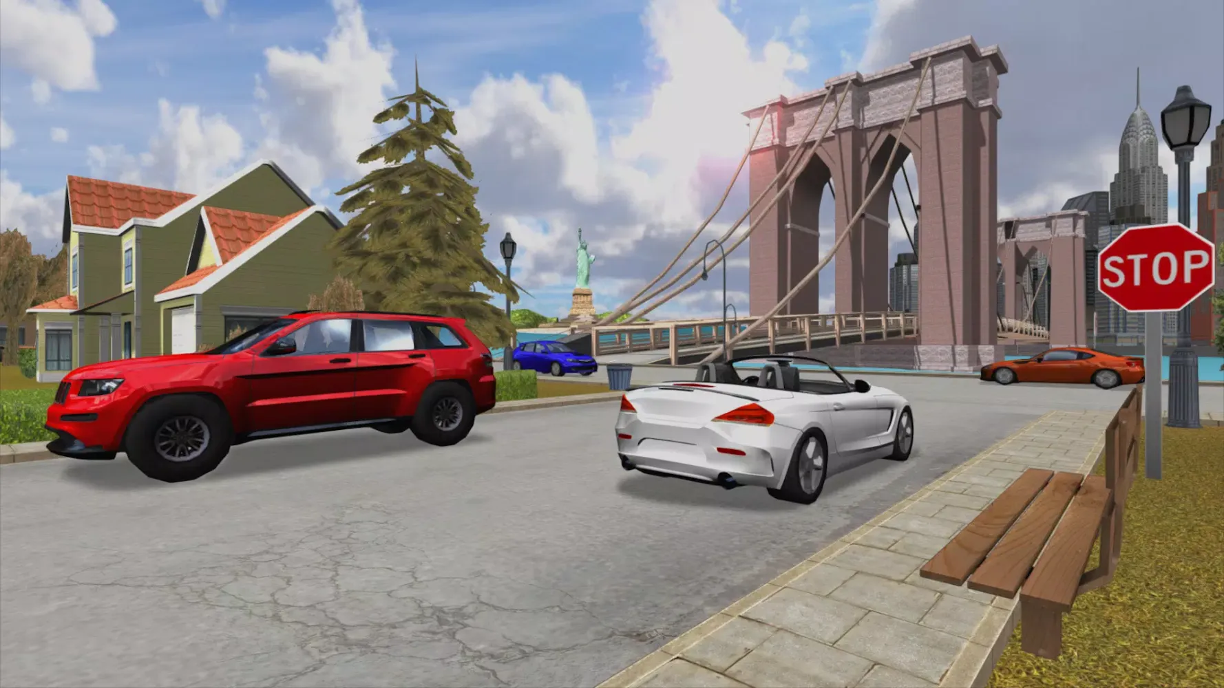 Tangkapan skrin Car Driving Simulator: NY