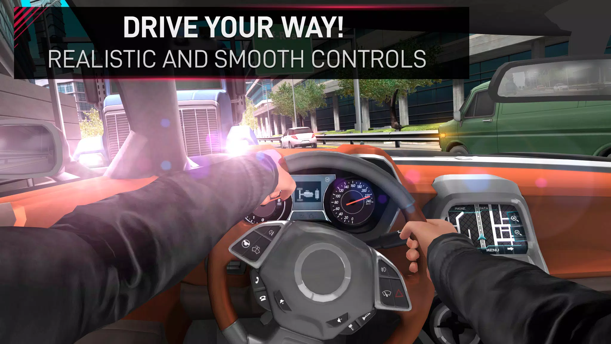 Car In Traffic 2018 Screenshots5