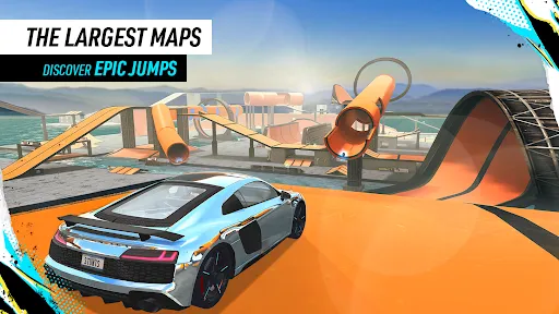 Car Stunt Races: Mega Ramps スクリーンショット