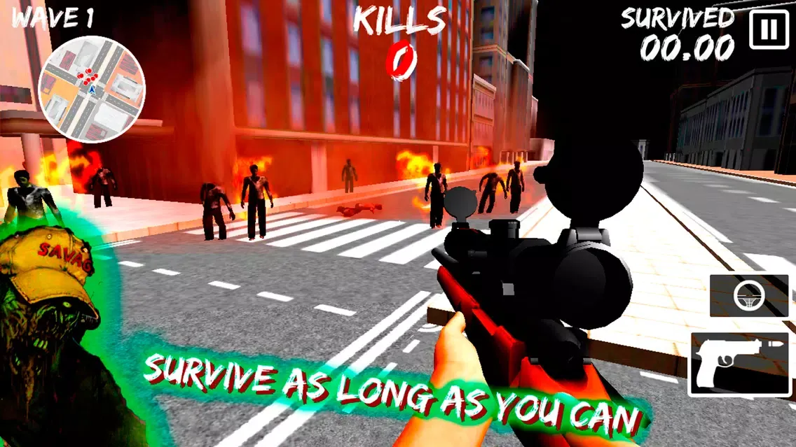Скриншоты Zombie Sniper Gun 3D City