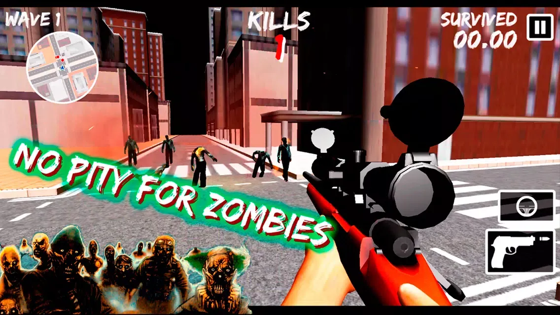 Скриншоты Zombie Sniper Gun 3D City