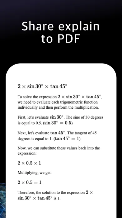Tangkapan layar MathChat - Ai Math Solver