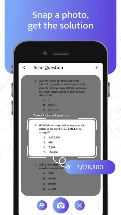 Screenshot di AI Math Solver Question Helper