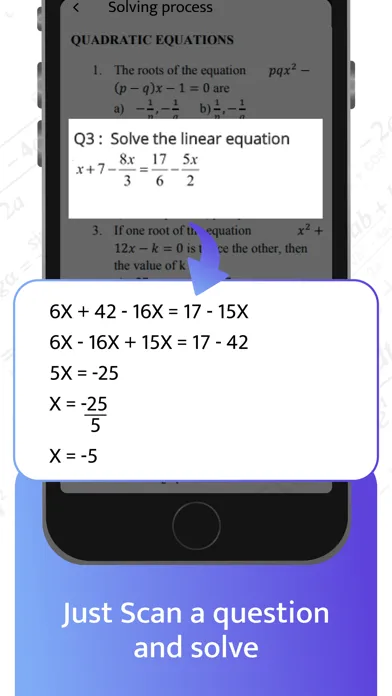 Screenshot di AI Math Solver Question Helper