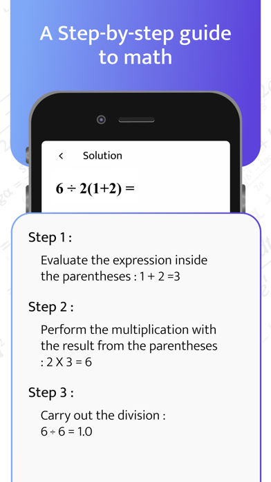 Capturas de pantalla de AI Math Solver Question Helper
