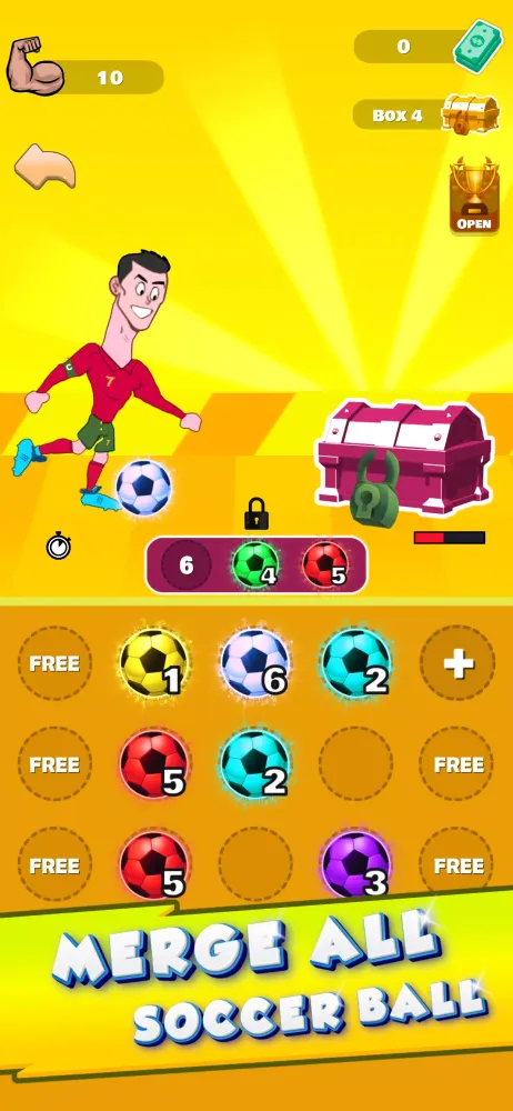 Capturas de pantalla de Lifting Ronaldo