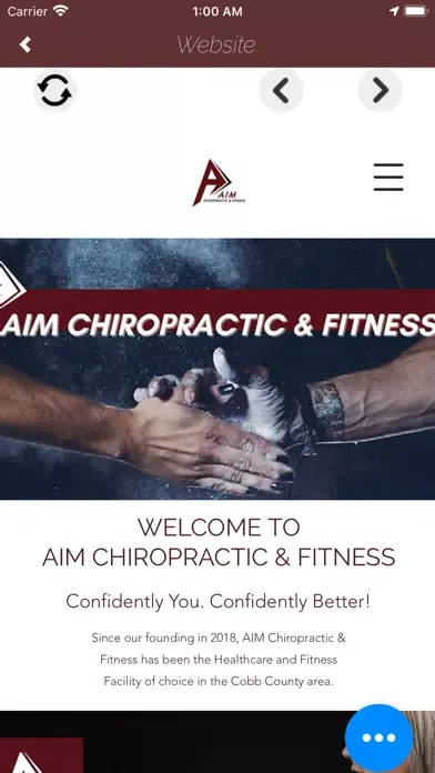 AIM Chiropractic & Fitness Ekran Görüntüleri