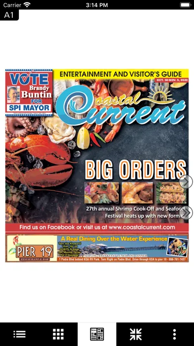 Coastal Current E-Edition स्क्रीनशॉट