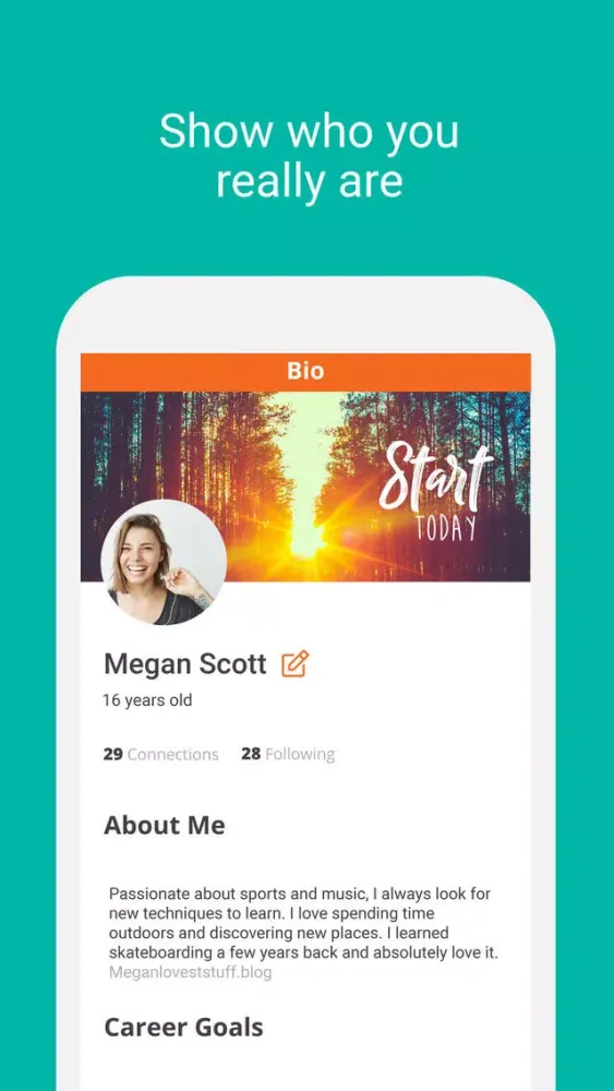 Capturas de pantalla de Aimee Bio