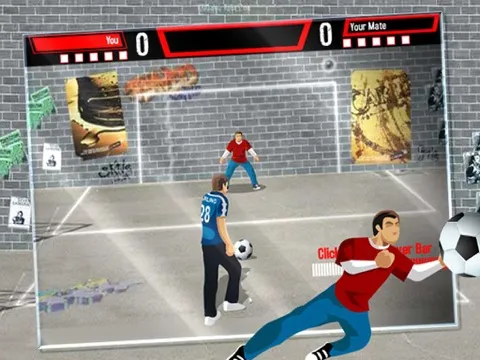 Street Soccer - Penalty Shootout iPad 應用截圖