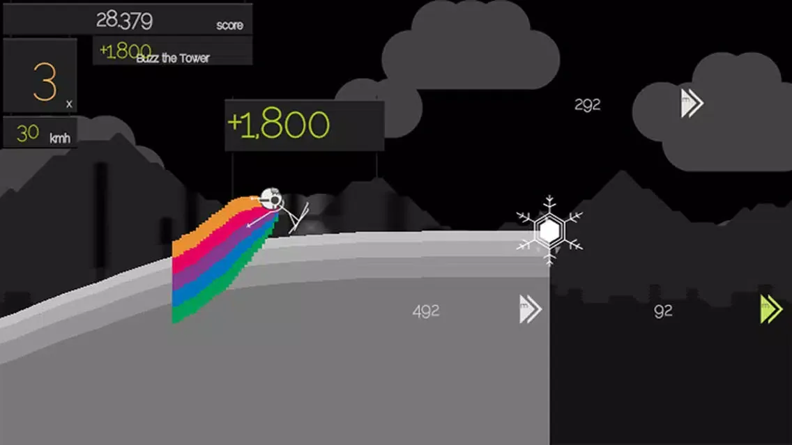 Line Skiing Screenshots