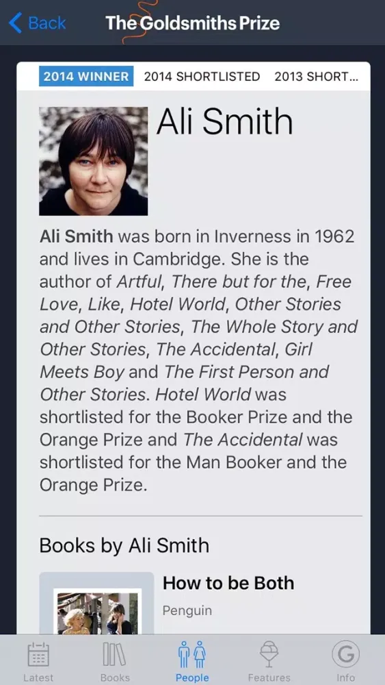 The Goldsmiths Prize Screenshots