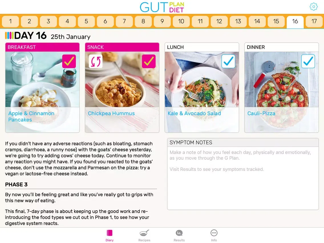 Скриншоты Gut Plan Diet—good weight loss iPad 