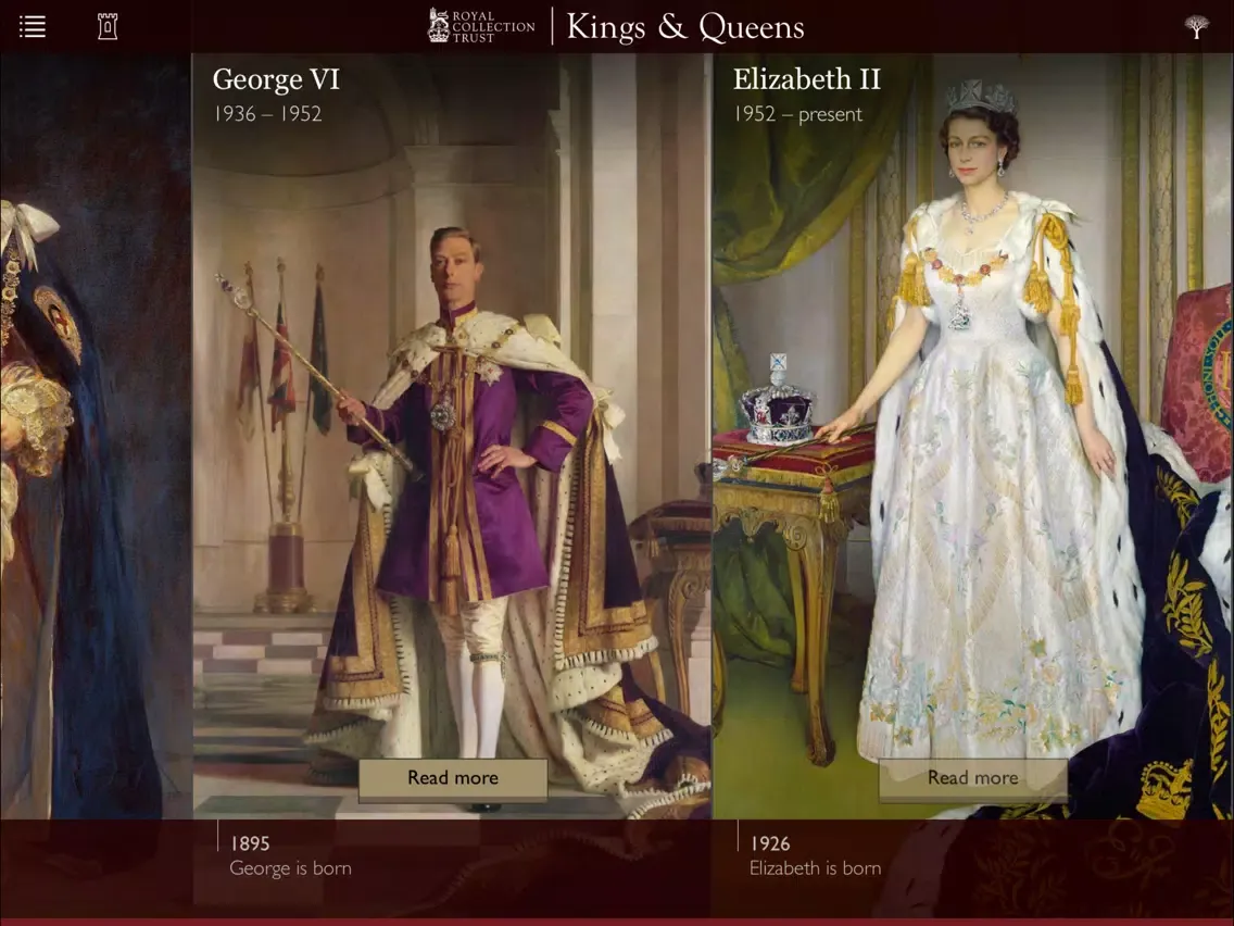 Скриншоты Kings & Queens: 1,000 Years of British Royalty iPad 