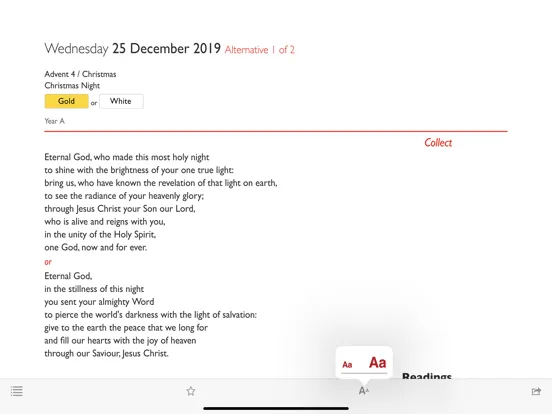 Screenshot di Sunday Worship iPad 