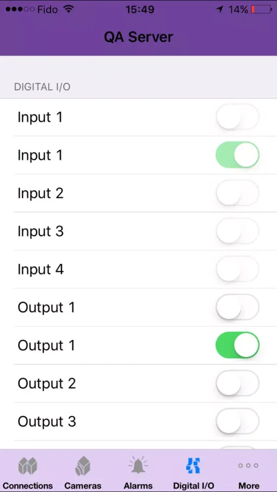 Aimetis Symphony Mobile应用截图