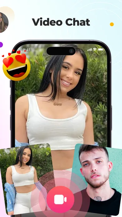 Скриншоты Bagel-live video chat