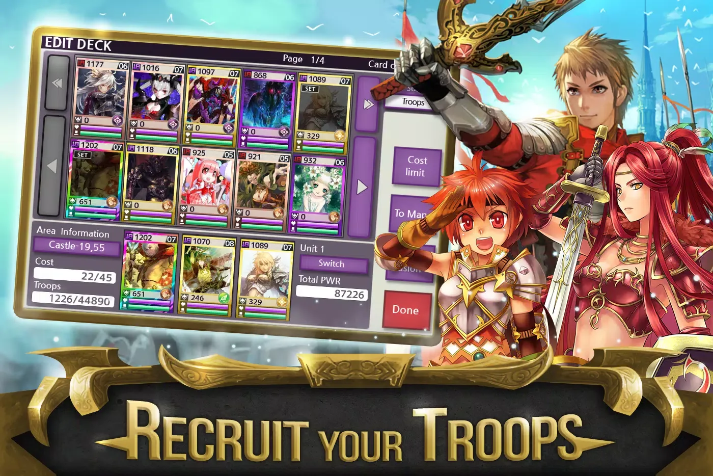 Zrzuty ekranu Tactics: Conqueror's War