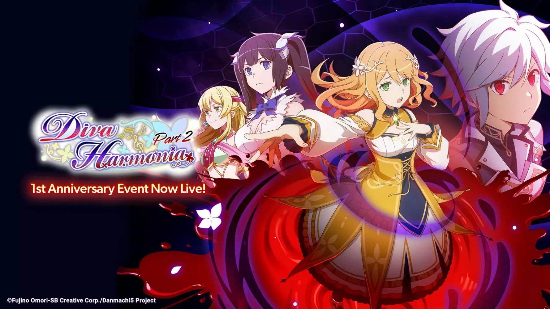 Capturas de tela do DanMachi BATTLE CHRONICLE