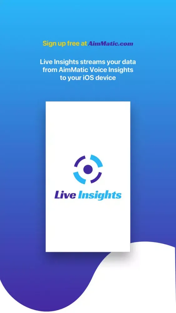 Tangkapan layar Live Insights