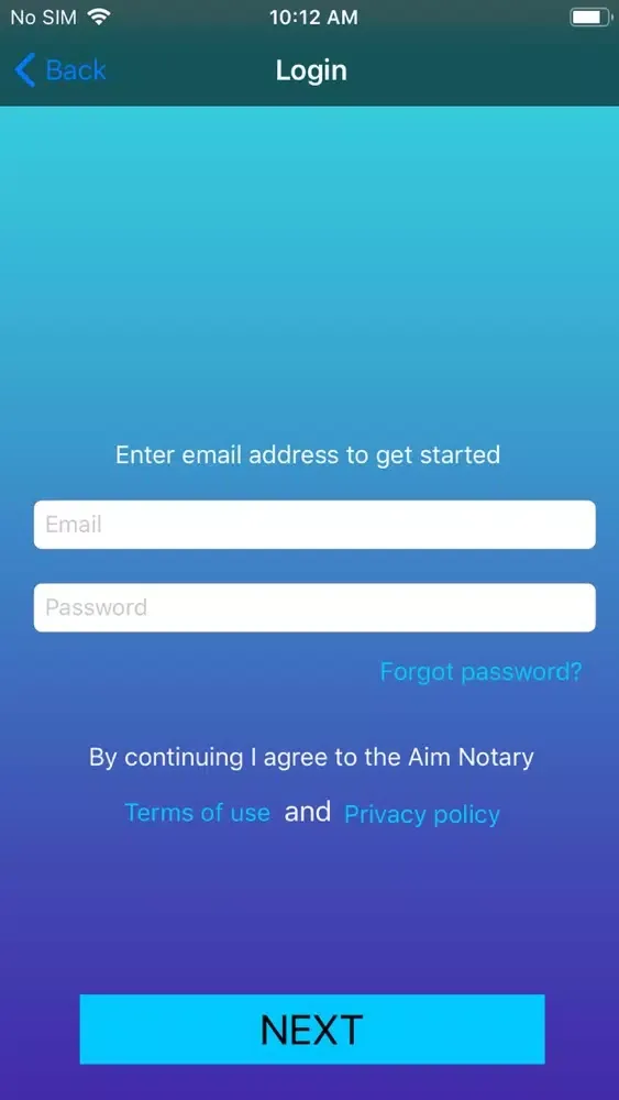 Captures d'écran de Aim Notary
