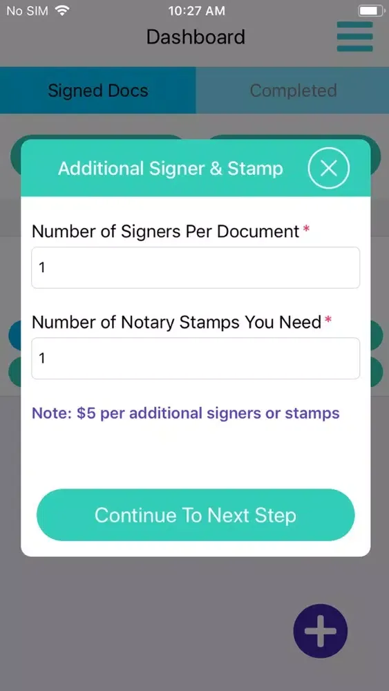 Captures d'écran de Aim Notary