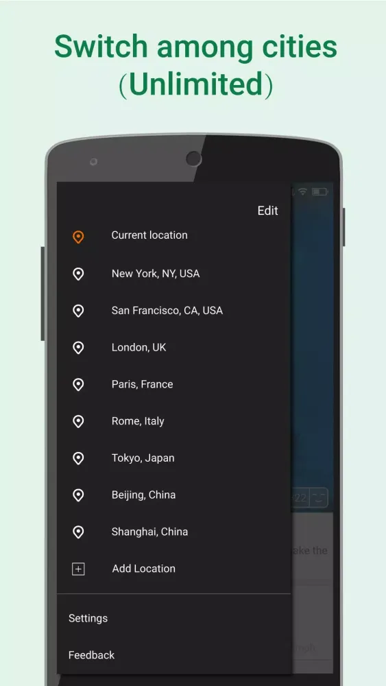 WeatherClear Screenshots