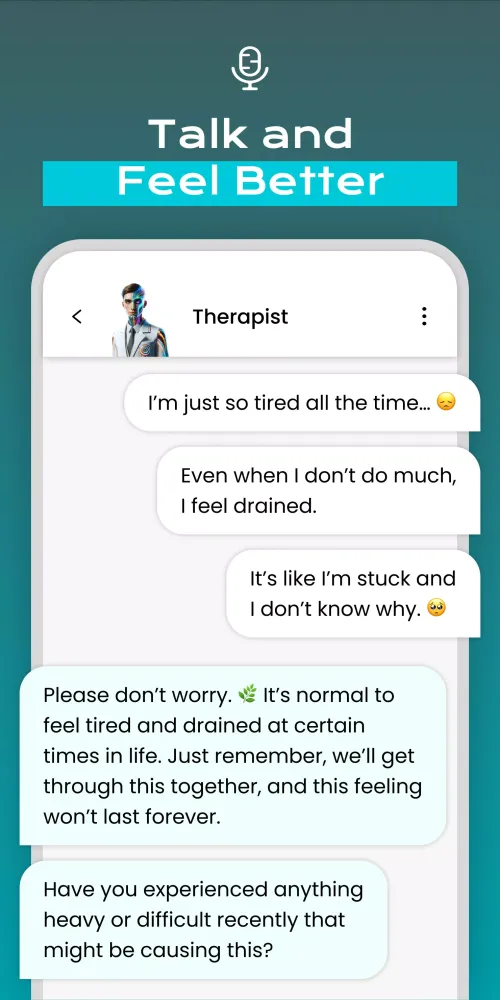 AI Psychologist Friend Screenshots