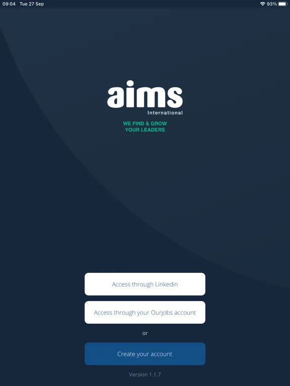 Скриншоты AIMS iPad 