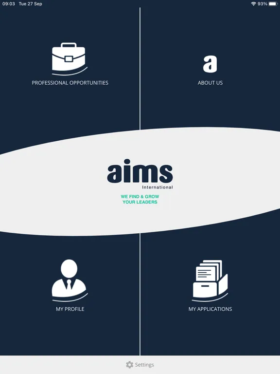 Скриншоты AIMS iPad 
