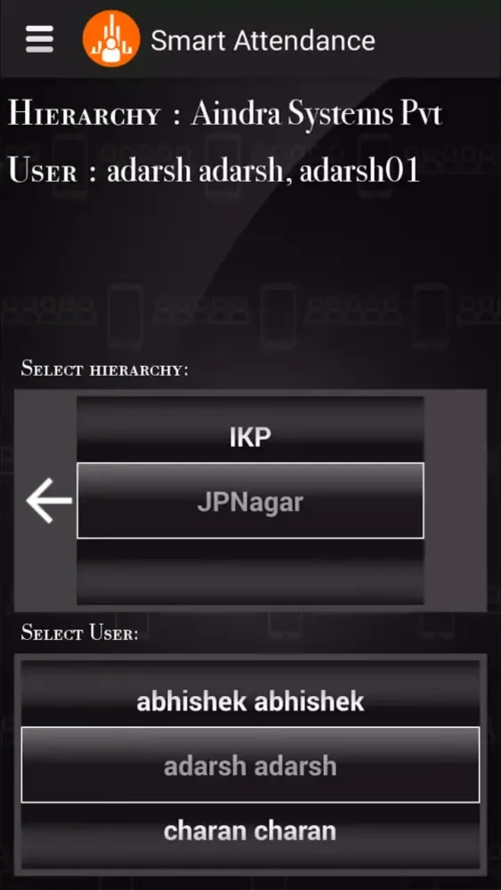 Smart CheckIn Screenshots