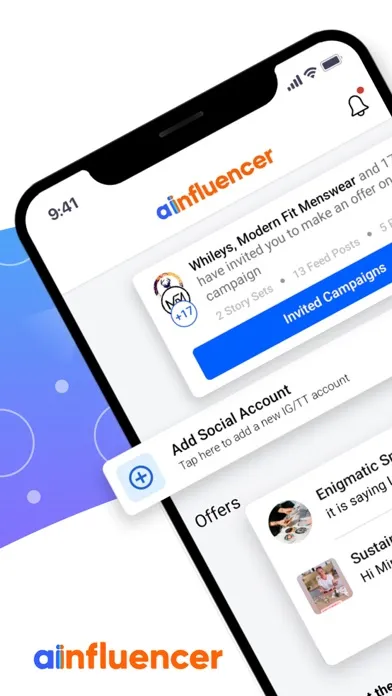 Ainfluencer- Branded Collabs Screenshots