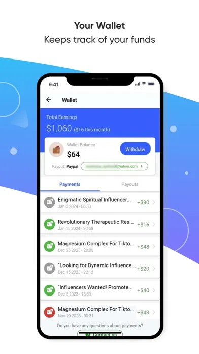 Ainfluencer- Branded Collabs Screenshots