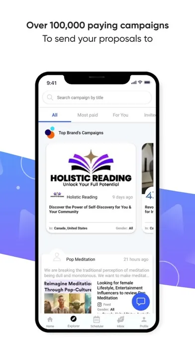 Ainfluencer- Branded Collabs Screenshots