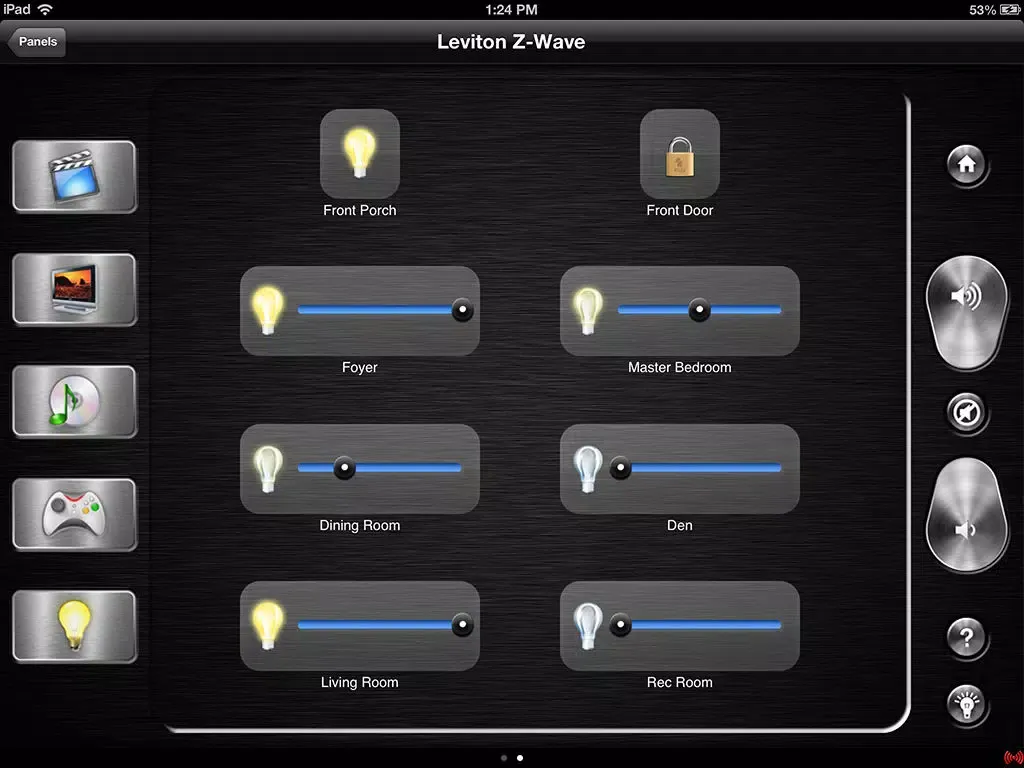 OnHome iPad  スクリーンショット