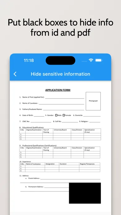 Zrzuty ekranu CopyID