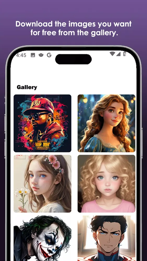 Ảnh chụp màn hình của SnapGen - AI image generator
