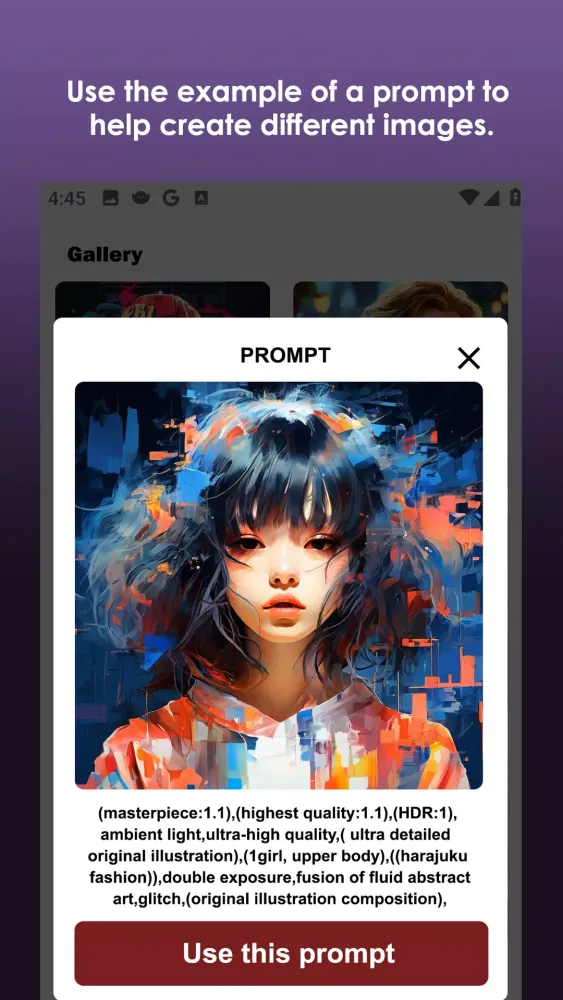 Ảnh chụp màn hình của SnapGen - AI image generator