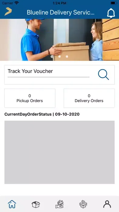 Captures d'écran de Blueline Delivery Services