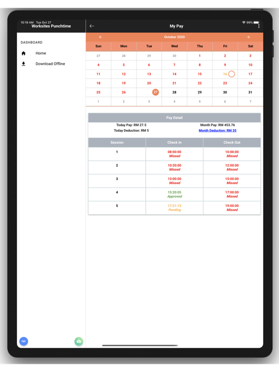 Volv Attend - Site Attendance iPad 應用截圖