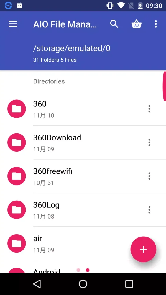 Capturas de tela do AIO Downloader