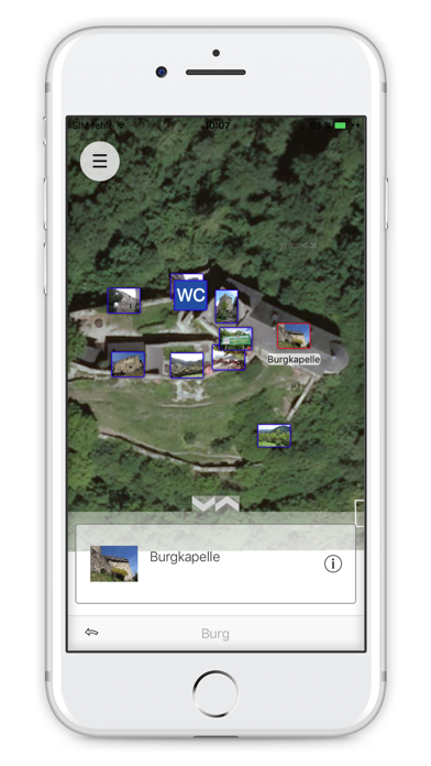 ภาพหน้าจอของ GeoHistoryTrail-Goesting