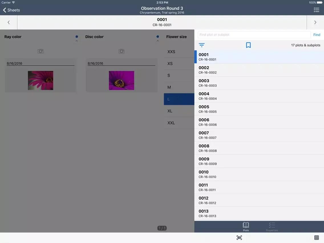 Capturas de pantalla de E-Brida Field for E-Brida 4 iPad 