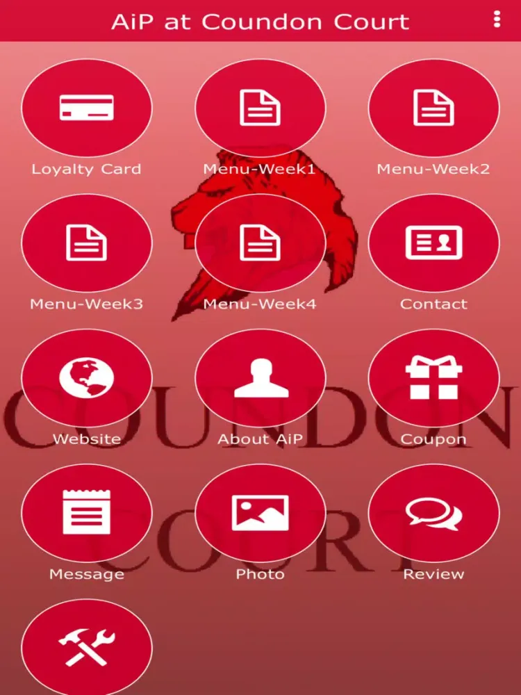 Ảnh chụp màn hình của AiP at Coundon Court iPad 