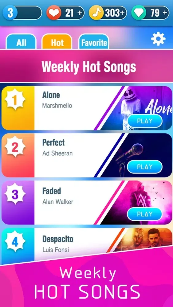 Piano Tiles 2020 سکرین شاٹس