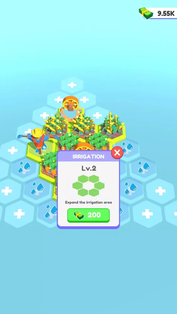 Capturas de tela do Block Farm