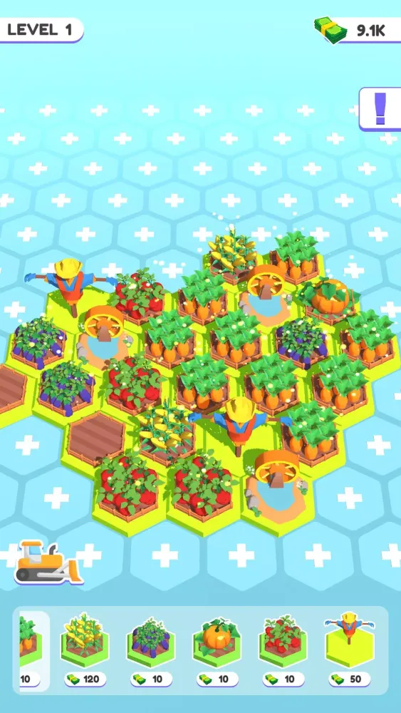 Capturas de tela do Block Farm