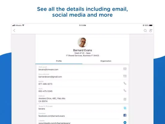 People - Workspace ONE iPad  স্ক্রিনশট